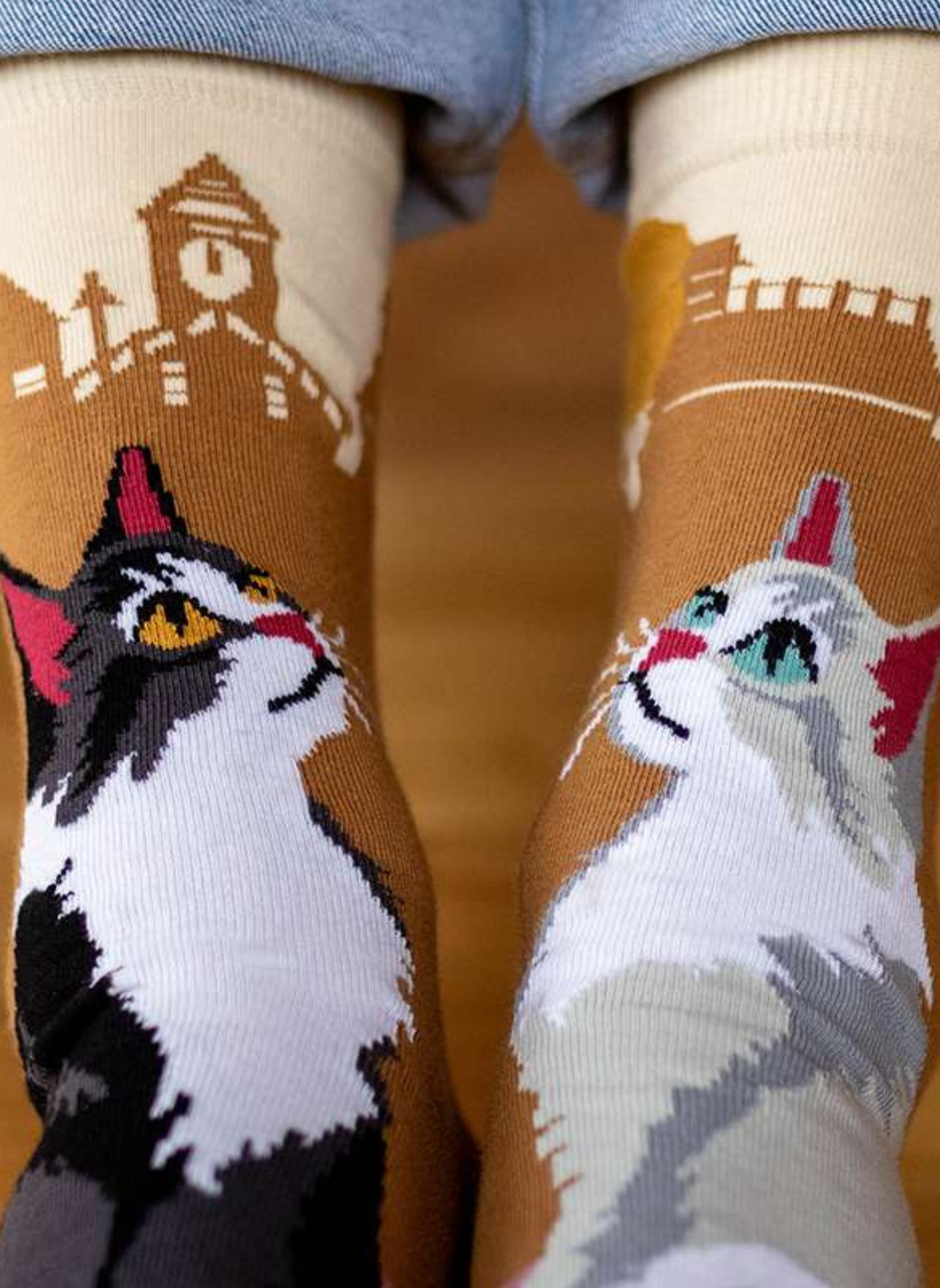 Chaussettes Arty Chats de Ville