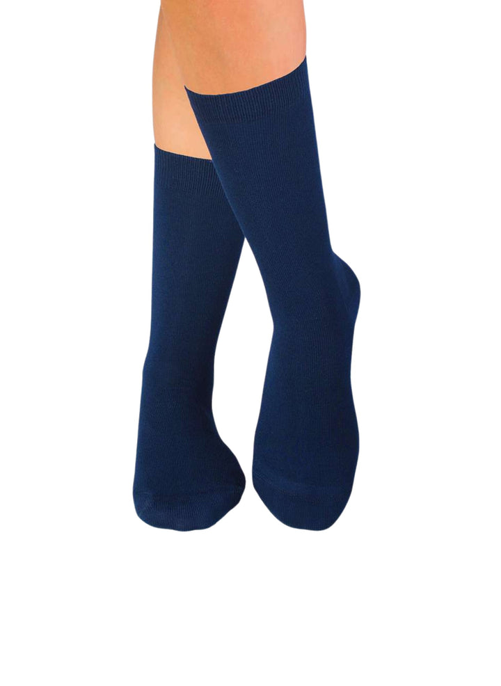 Chaussettes en Bambou Unies Bleu Marine - Pirin Hill