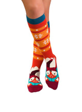 Chaussettes en Bambou Haut-Mollet Noël Renard