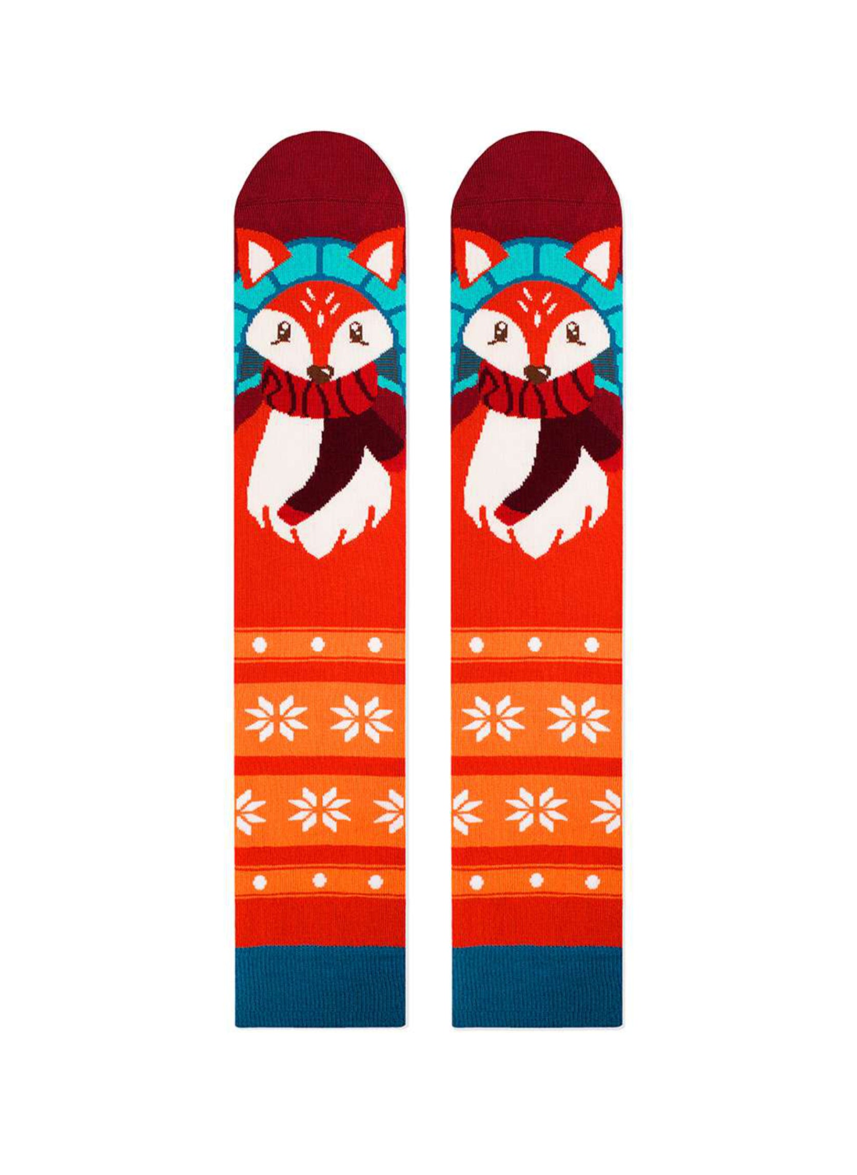 Chaussettes en Bambou Haut-Mollet Noël Renard