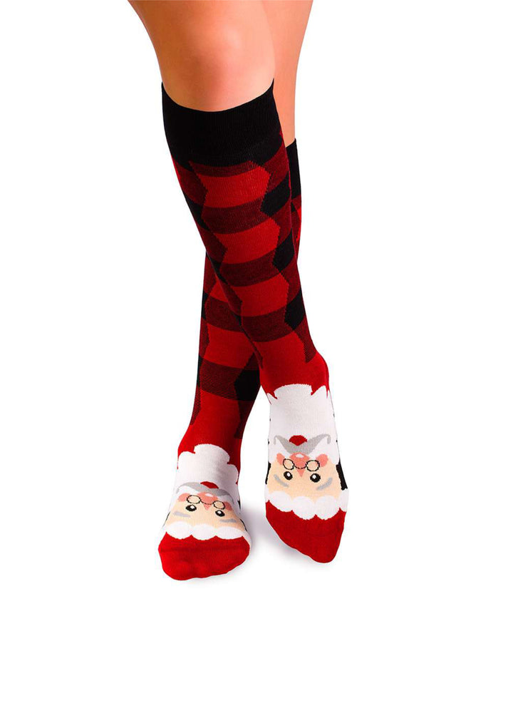 Chaussettes en Bambou Haut-Mollet Père-Noël - Pirin Hill