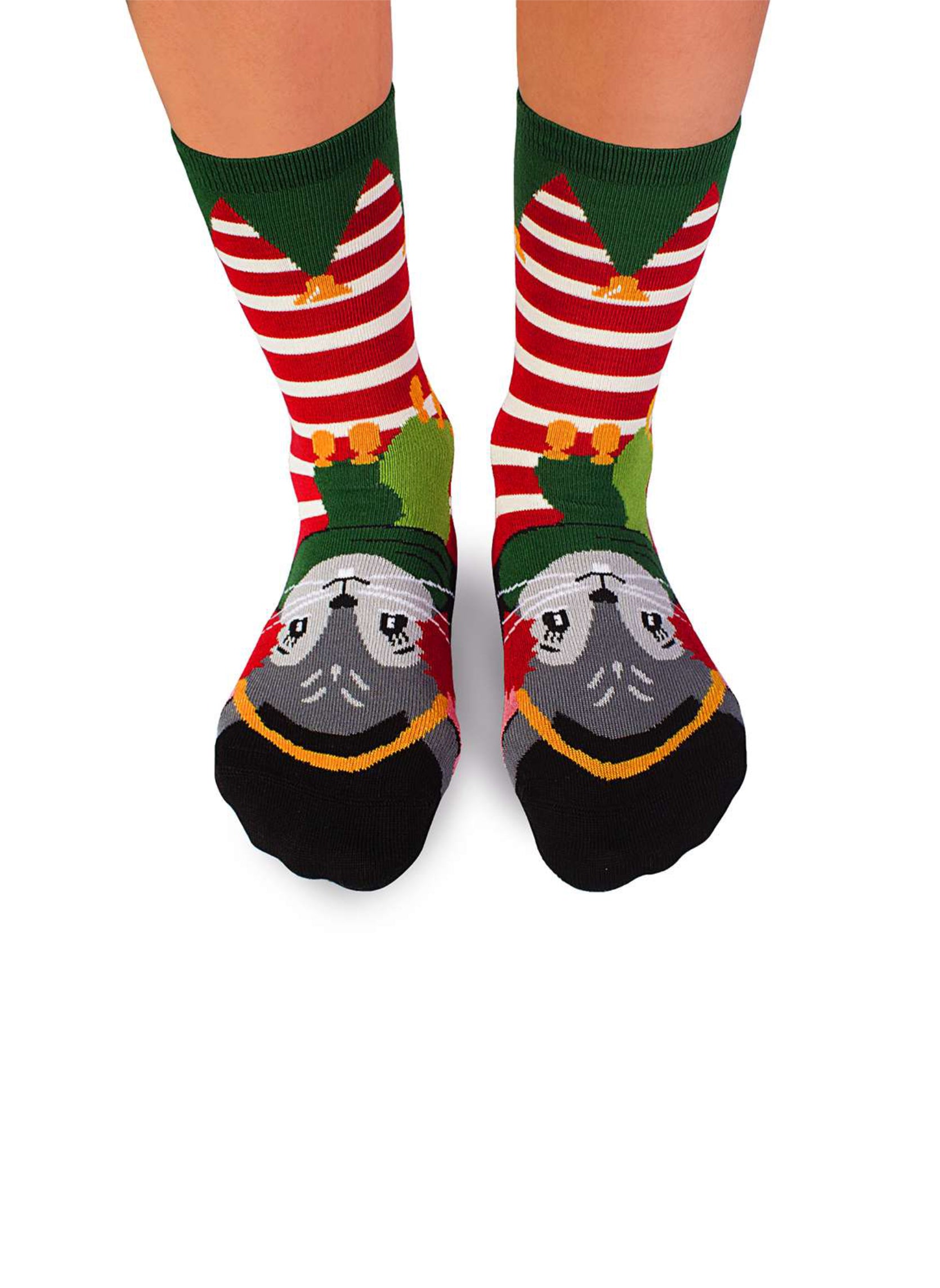 Chaussettes Enfants en Bambou Noël Souris
