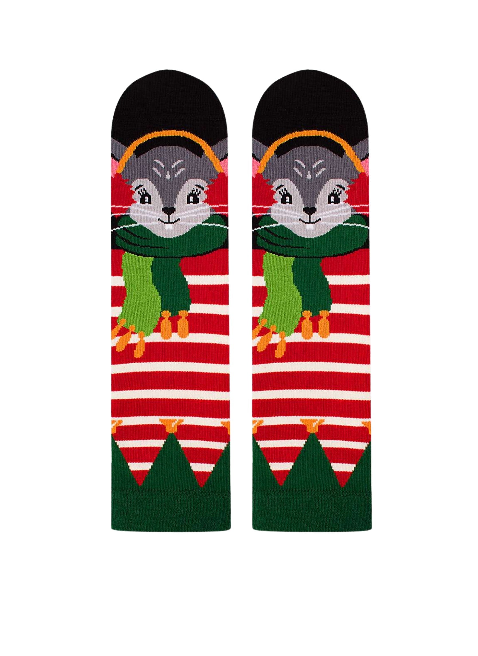 Chaussettes en Bambou Noël Souris