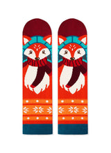 Chaussettes Enfants en Bambou Noël Renard