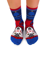 Chaussettes Enfants en Bambou Noël Loup