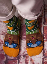 Chaussettes en Bambou Noël Ours