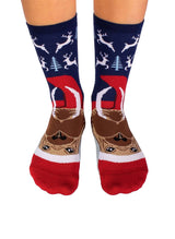 Chaussettes en Bambou Noël Morse