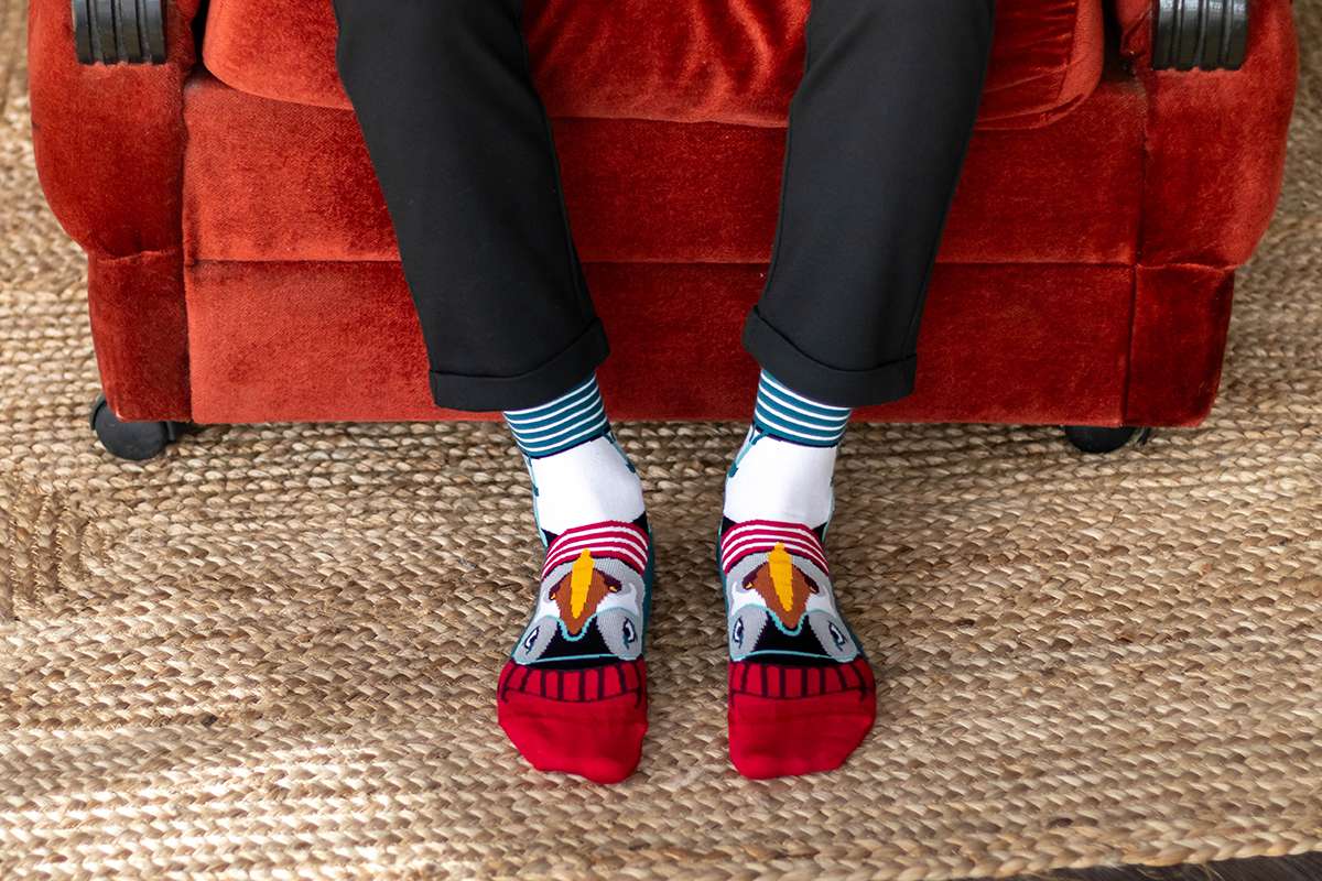 Chaussettes en Bambou Noël Kaira le Bécasseau