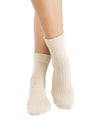 Chaussettes Laine Mérinos Épaisses - Écru