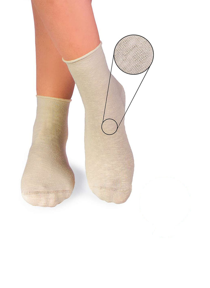 Chaussettes en Lin Écrues - Pirin Hill