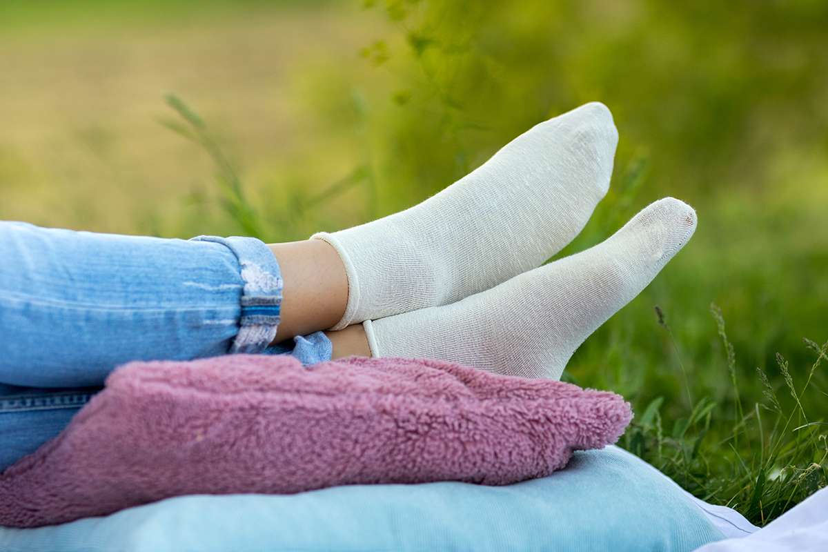 Chaussettes en Lin Écrues - Pirin Hill