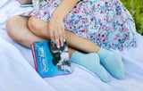 Chaussettes en Lin Bleues - Pirin Hill