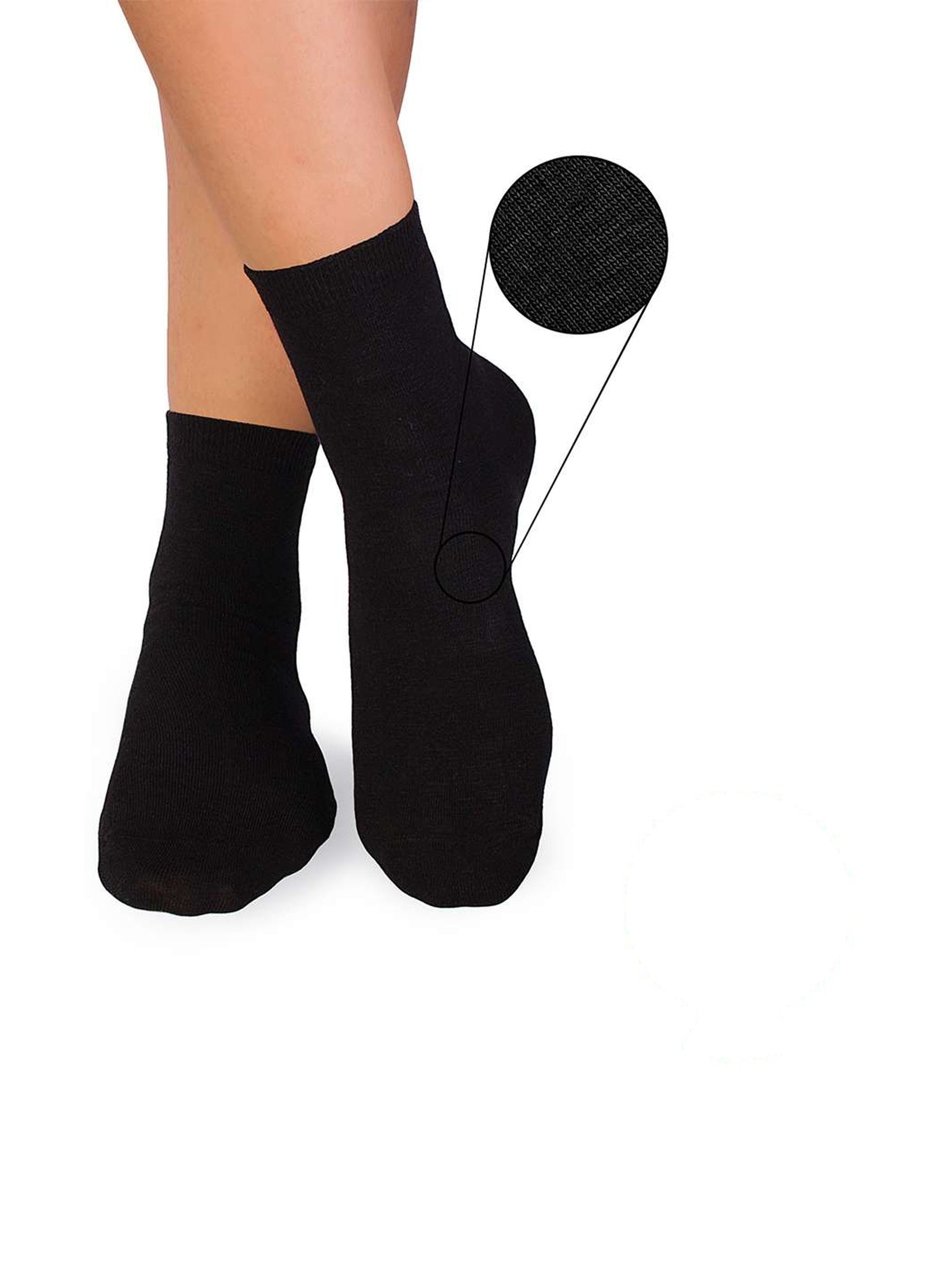 Chaussettes en Lin Noires - Pirin Hill