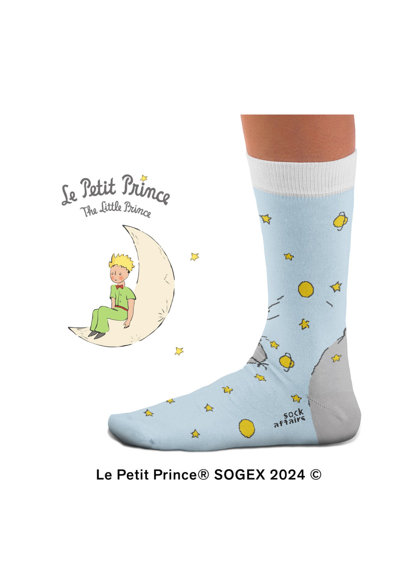 Chaussettes Astéroïde B-612, Le Petit Prince