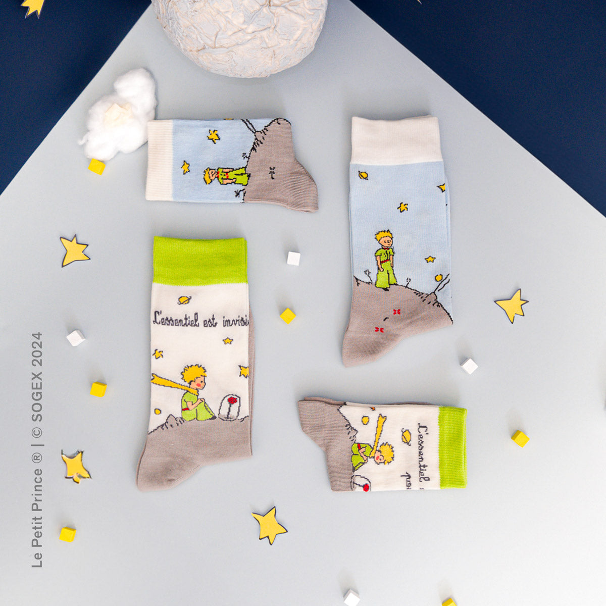 Chaussettes Astéroïde B-612, Le Petit Prince