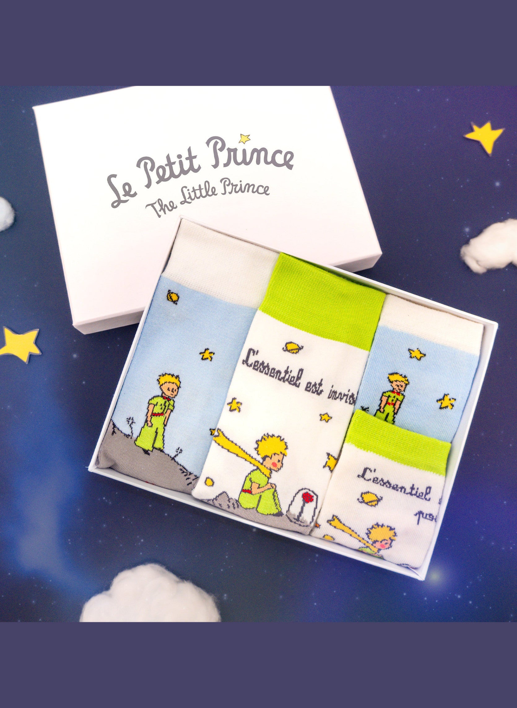 Coffret Chaussettes Famille Petit Prince