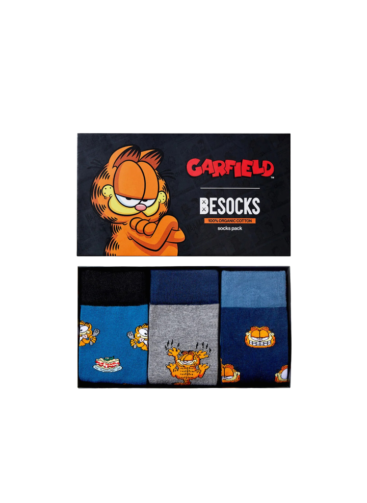 Coffret de 3 Paires de Chaussettes Garfield - Besocks
