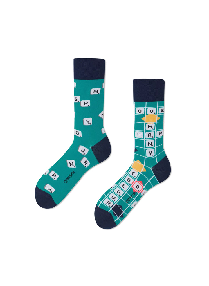 Chaussettes Scrabble - Many Mornings