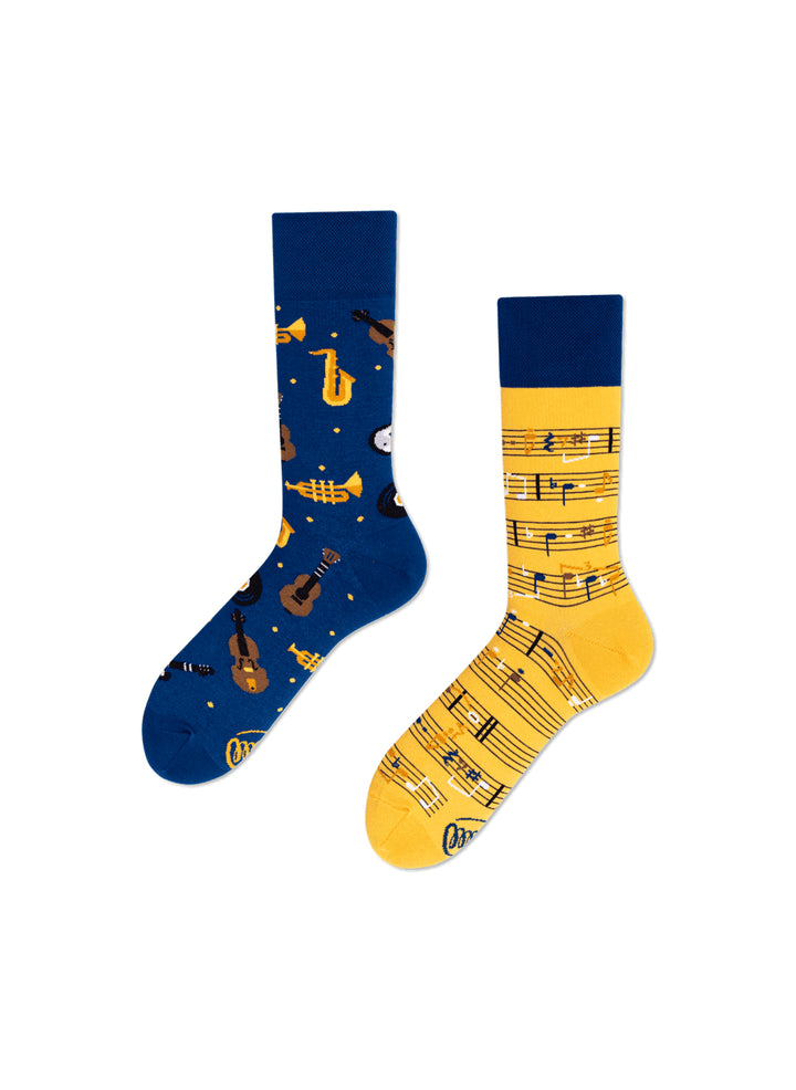 Chaussettes Notes de Musique - Many Mornings