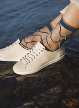 Chaussettes Transparentes Riflessi Bleue