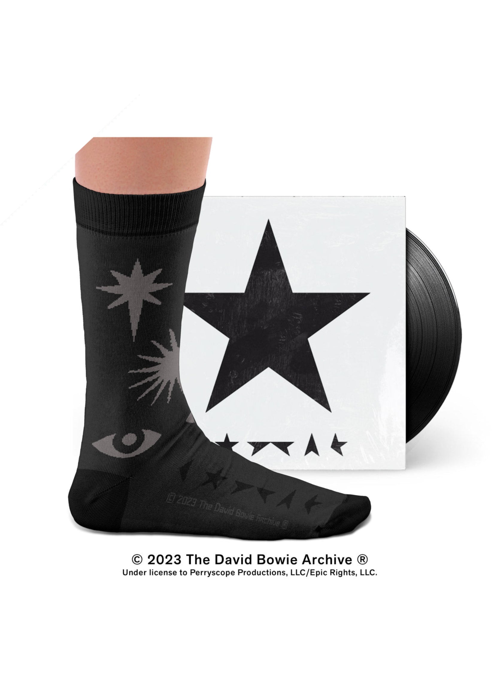 Chaussettes David Bowie, Blackstar ☆