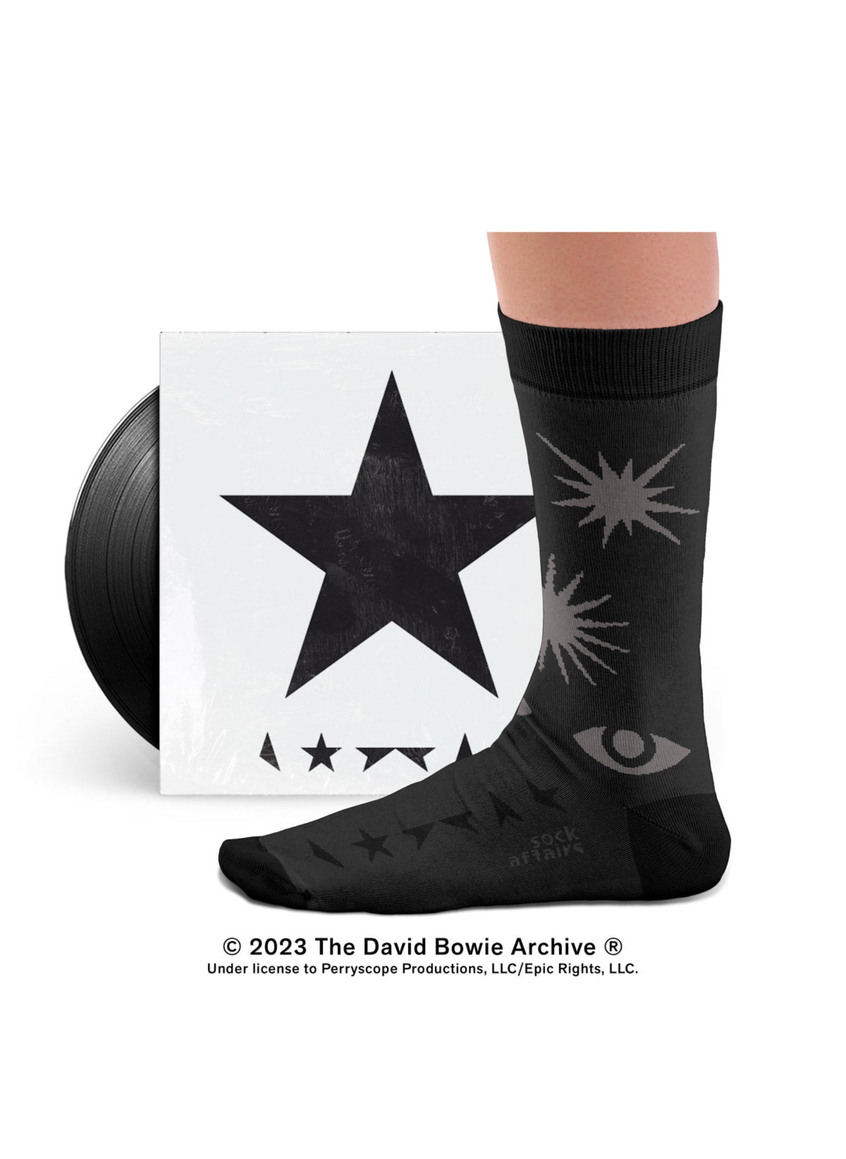 Chaussettes David Bowie, Blackstar ☆