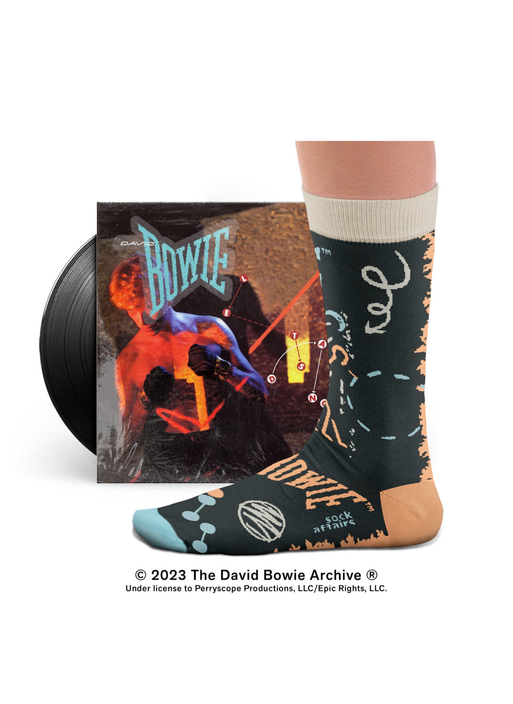 Chaussettes David Bowie, Let's Dance