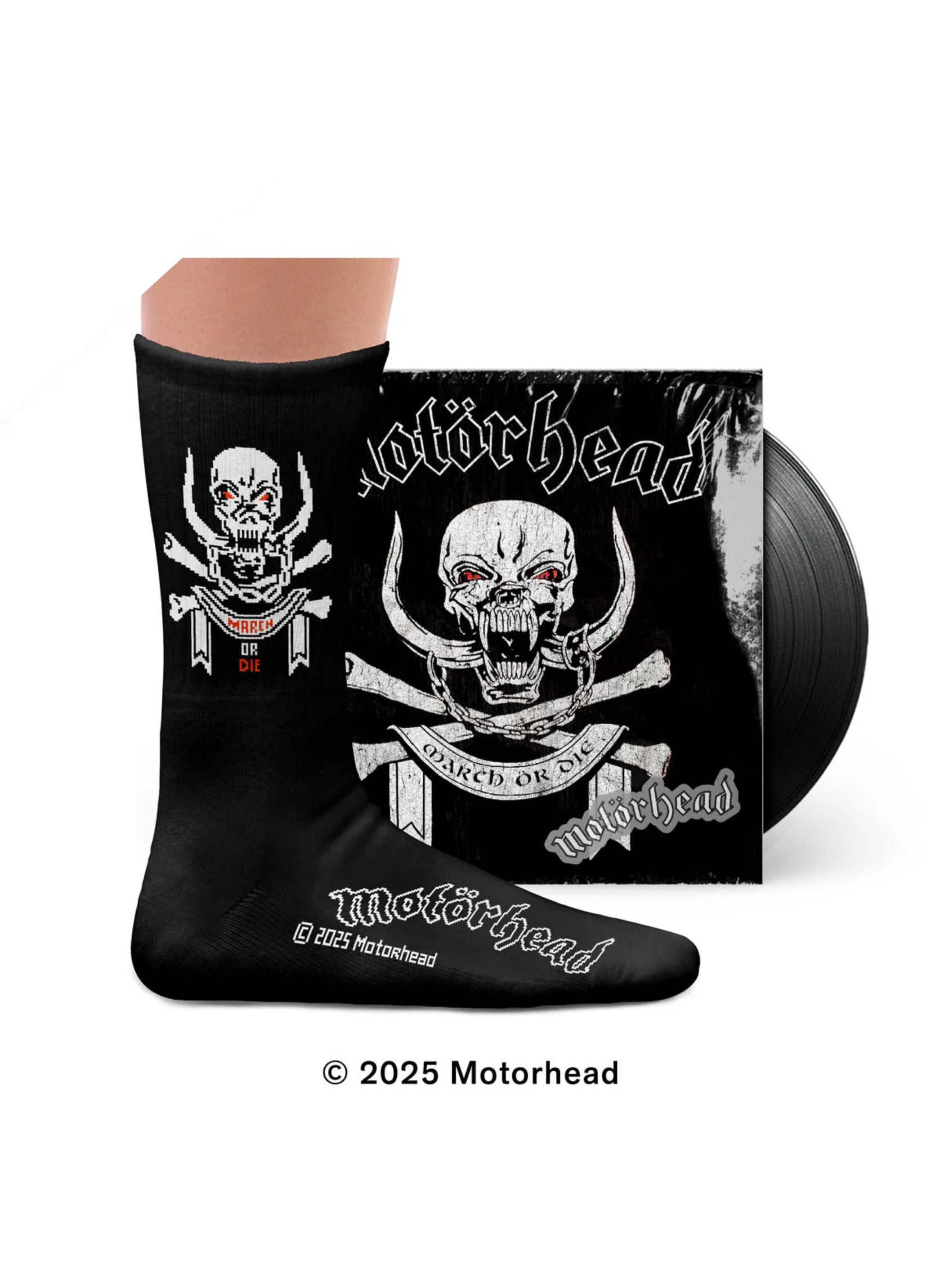Chaussettes Sport Motörhead, March Or Die