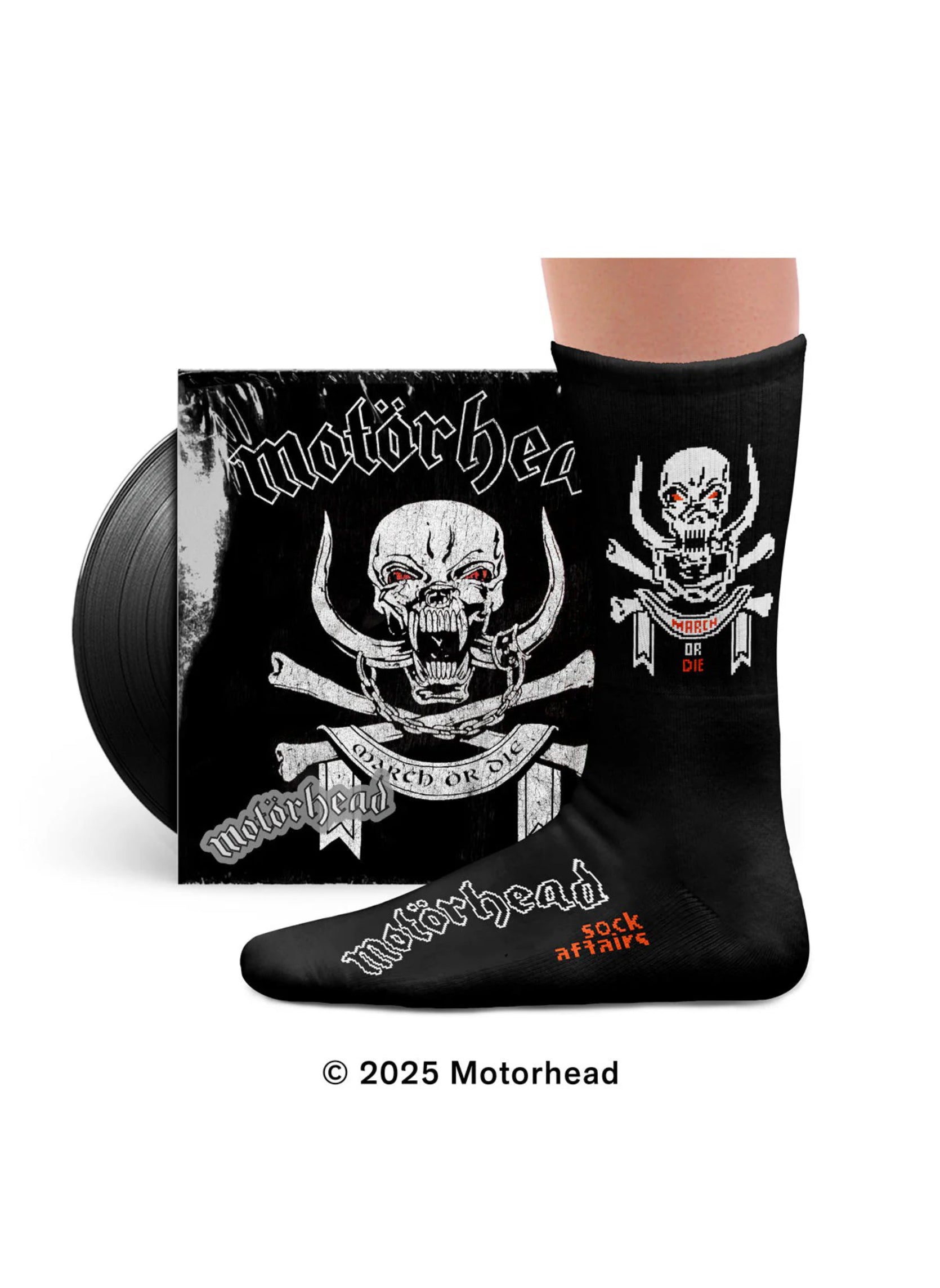 Chaussettes Sport Motörhead, March Or Die