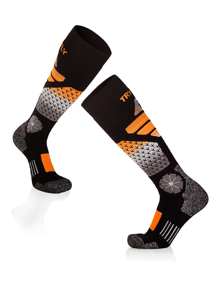Chaussettes de ski Try To Fly en laine mérinos - Vue packshot