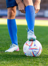 Chaussettes De Football Haut-Mollet - Bleu