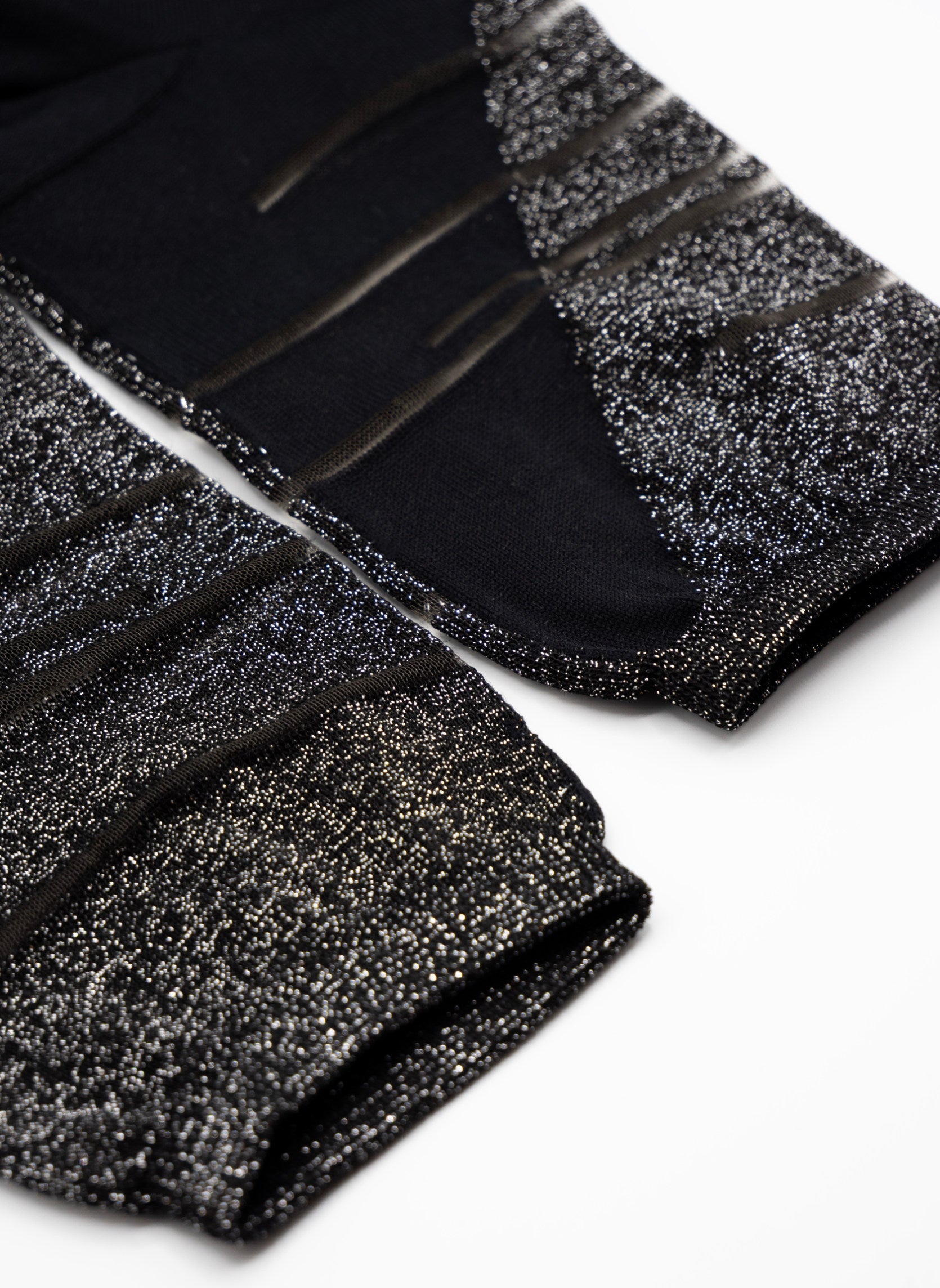 Chaussettes Transparentes à Paillettes Tate Modern Silver