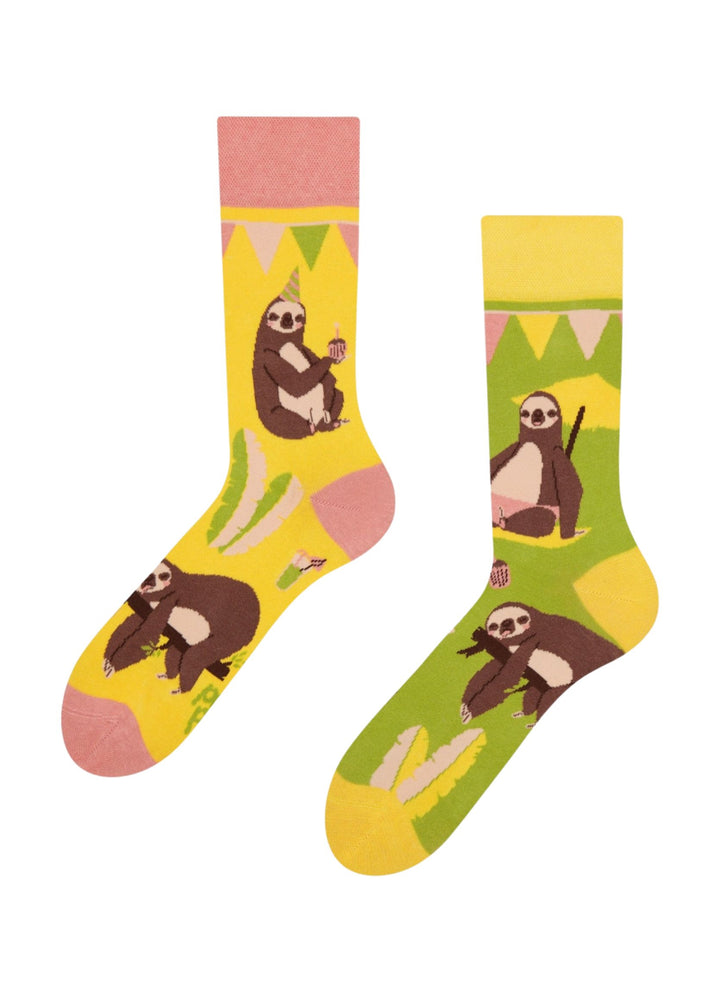 Chaussettes Paresseux en Fête - Dedoles