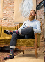 Chaussettes Arty Monkey Businessman