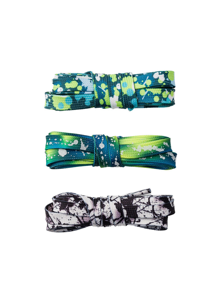 Lot de 3 paires de lacets Éclats de Couleurs - Dedoles