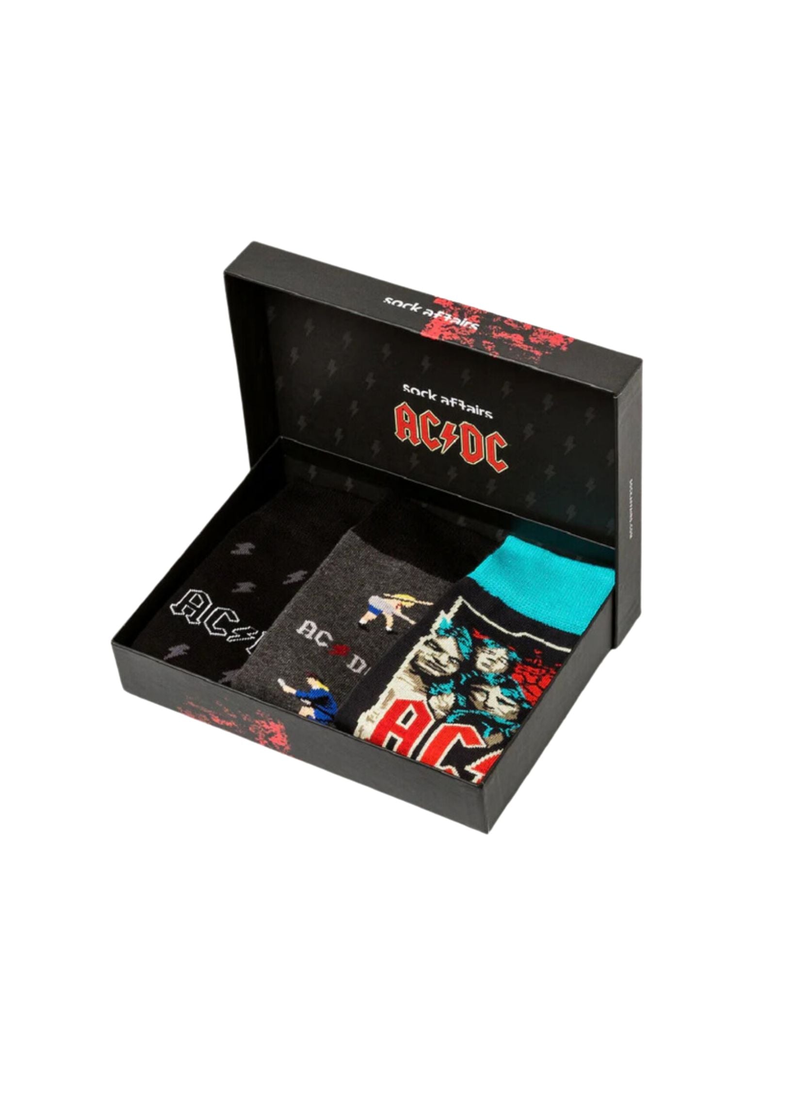 Coffret Chaussettes Officiel AC/DC