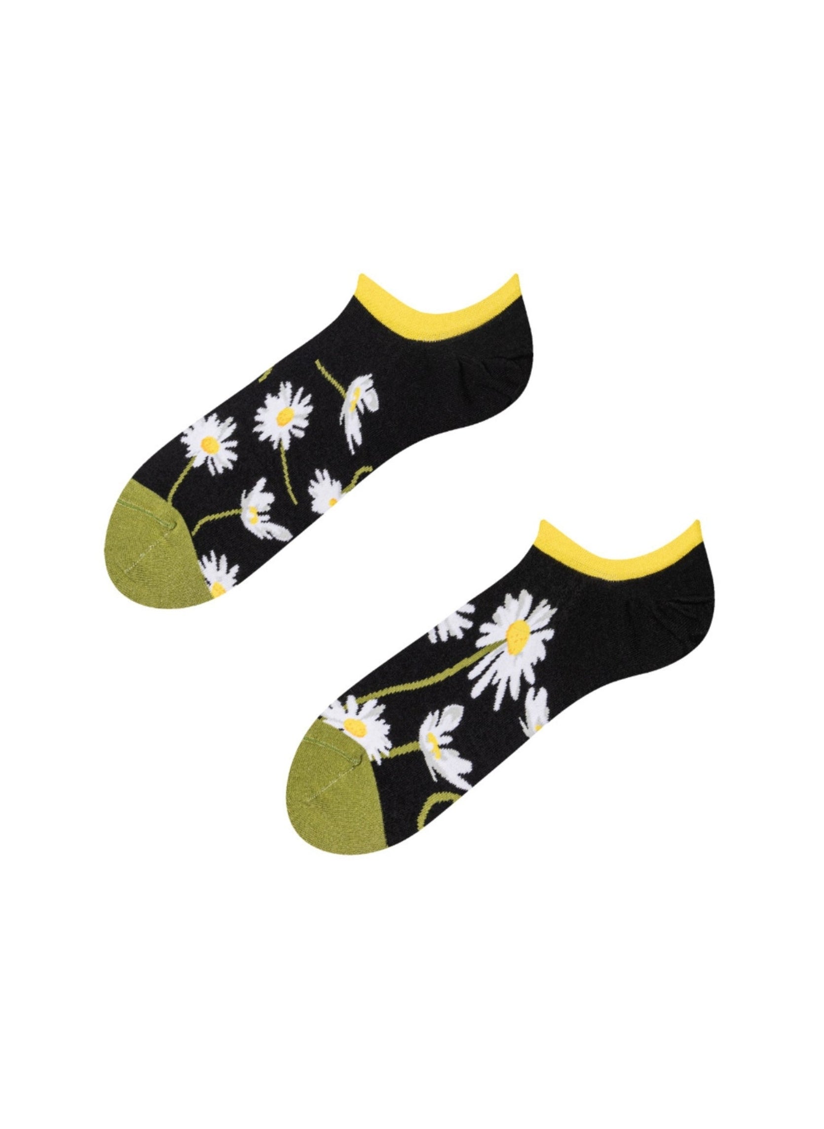 Socquettes Invisibles Marguerites dans la Nuit