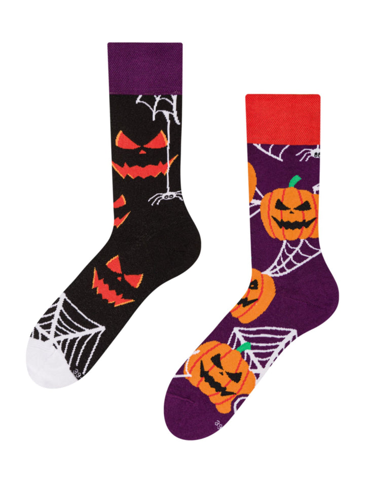 Chaussettes Citrouille Effrayante - Dedoles