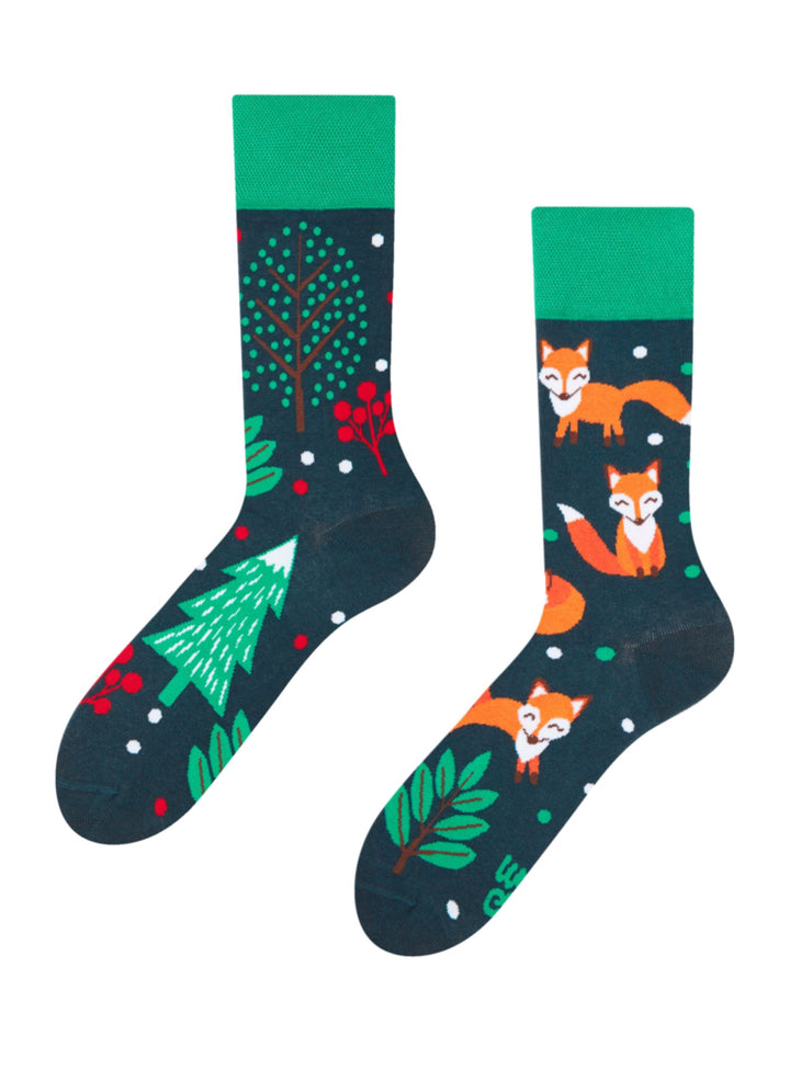 Chaussettes Renards Roux - Dedoles