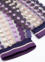 Chaussettes Transparentes Vetrata Violette