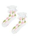 Chaussettes Courtes Cutecore Arlequin - Dedoles