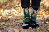 Chaussettes Arty Montagnes - Vert