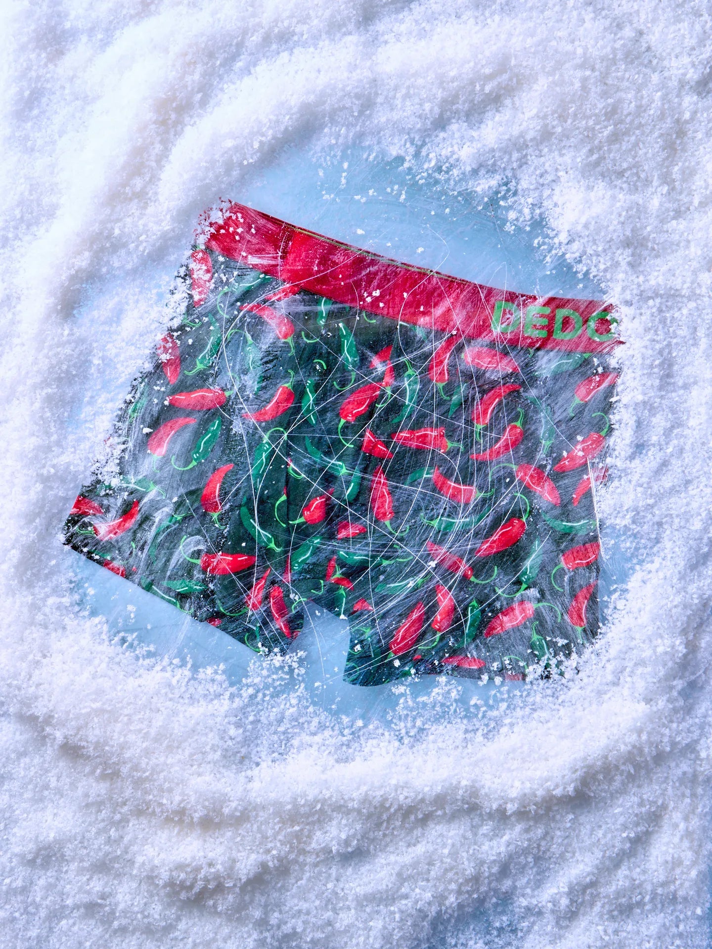 Boxer Homme Piments Rouges et Verts - Dedoles