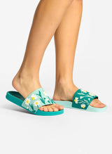 Claquettes Camomille — porté