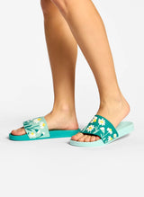 Claquettes Camomille — porté