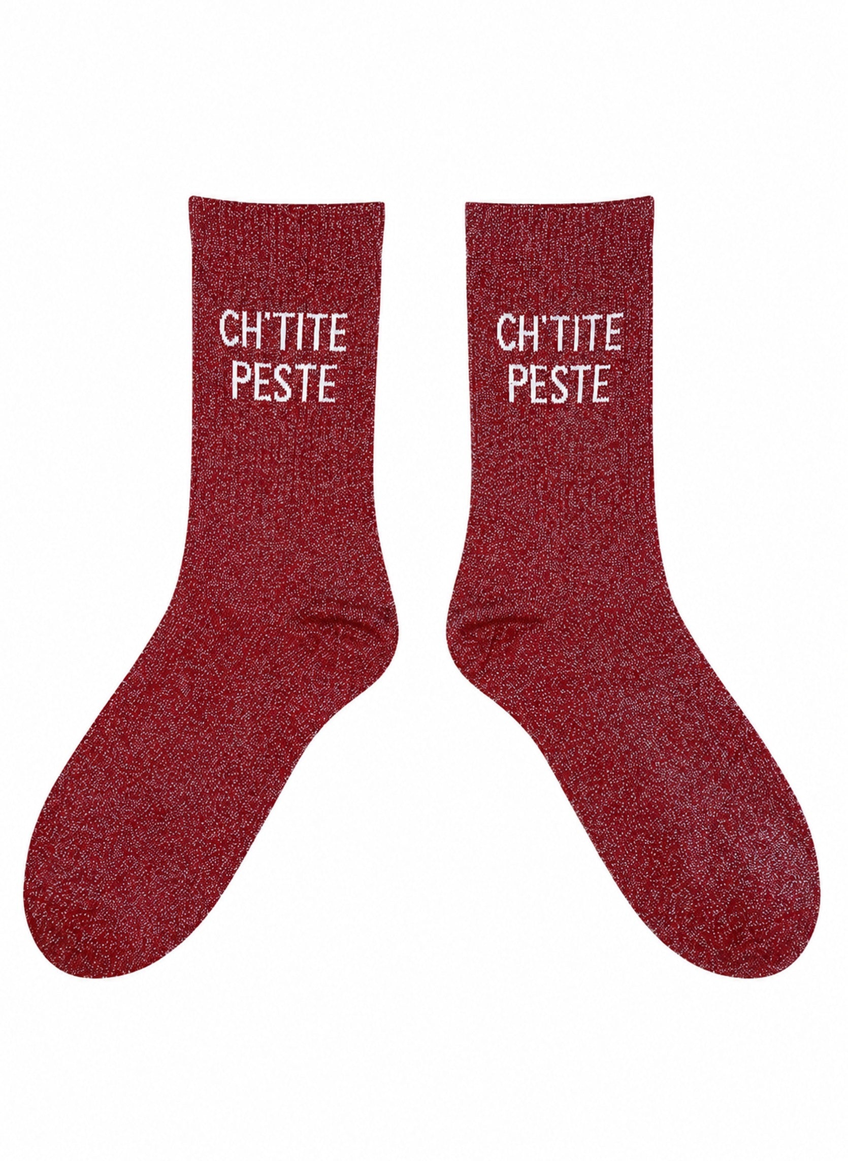 Chaussettes Femme à Paillettes - Ch'tite Peste