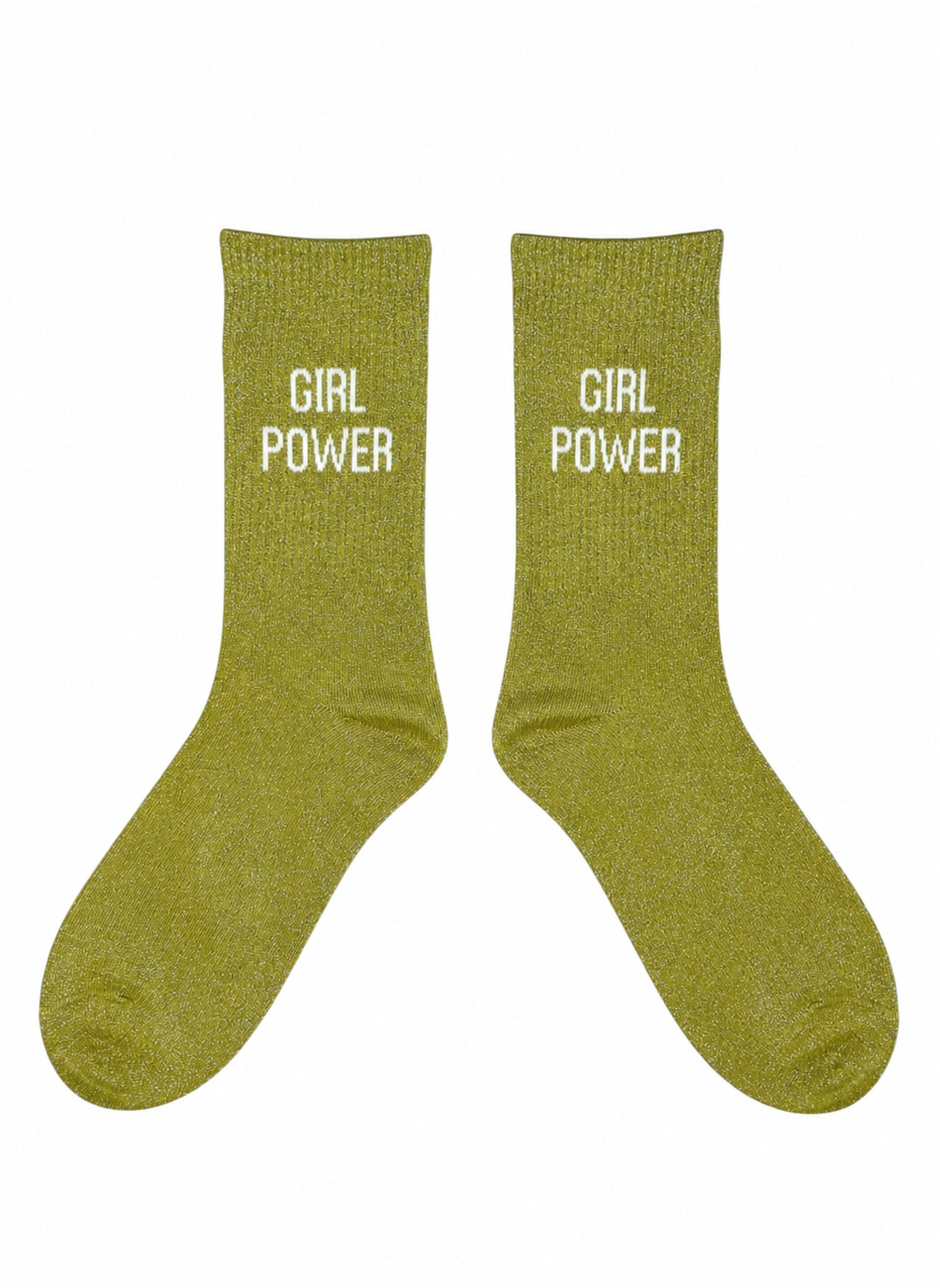 Chaussettes Femme à Paillettes - Girl Power