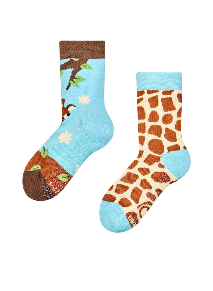 Chaussettes Antidérapantes Enfants Girafe - Dedoles