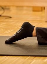 Chaussettes Antidérapantes Pilates & Yoga Noires - Dedoles