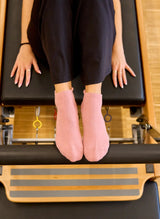 Chaussettes Antidérapantes Pilates & Yoga Vieux Rose - Dedoles